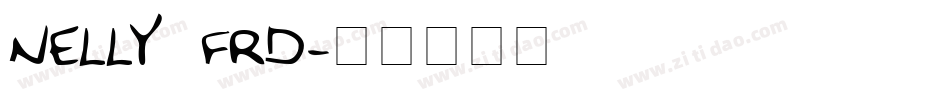 NELLY FRD字体转换